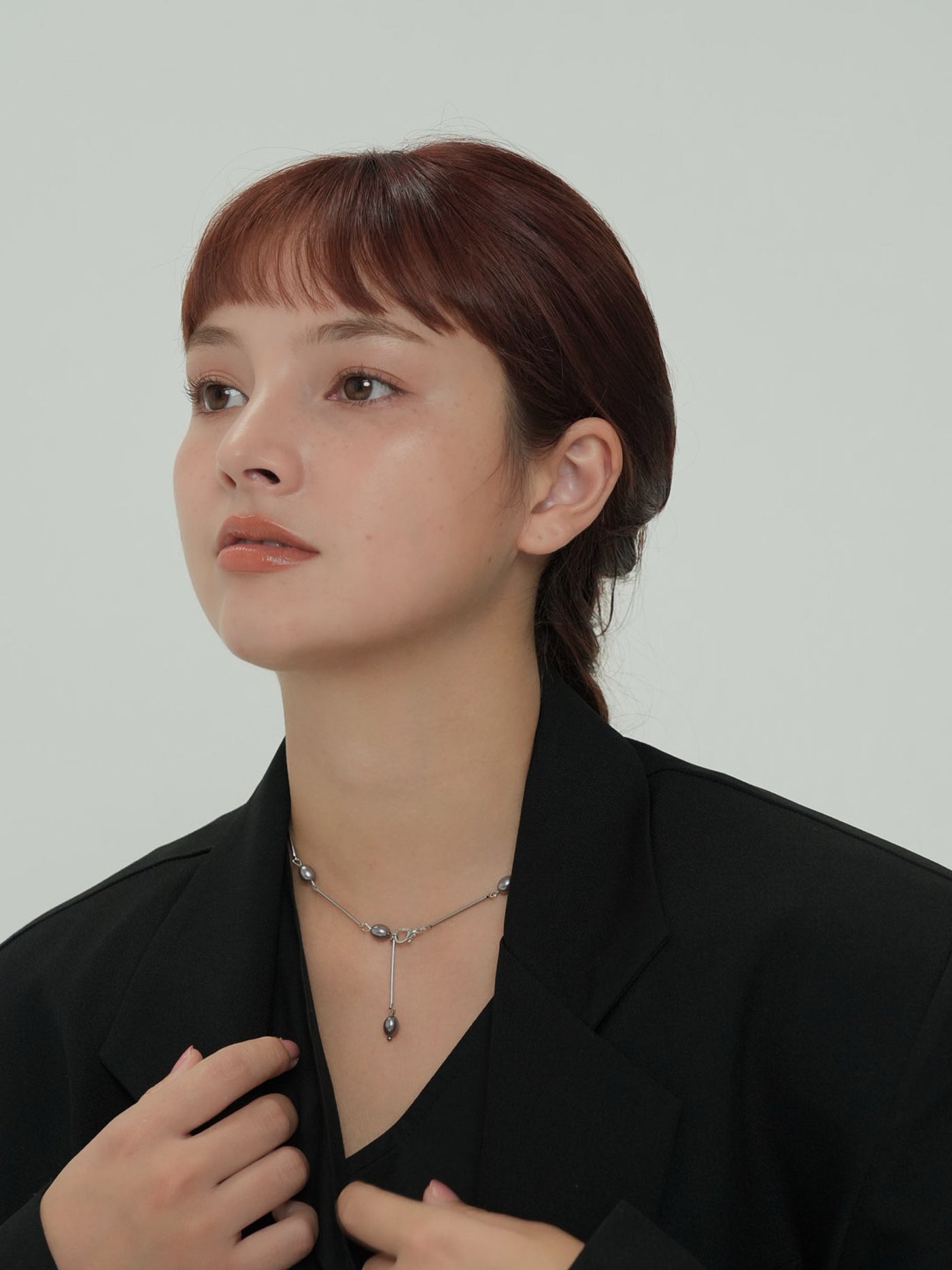 淡水パール ネックレス 大人上品 レディース LENERA サイズ感