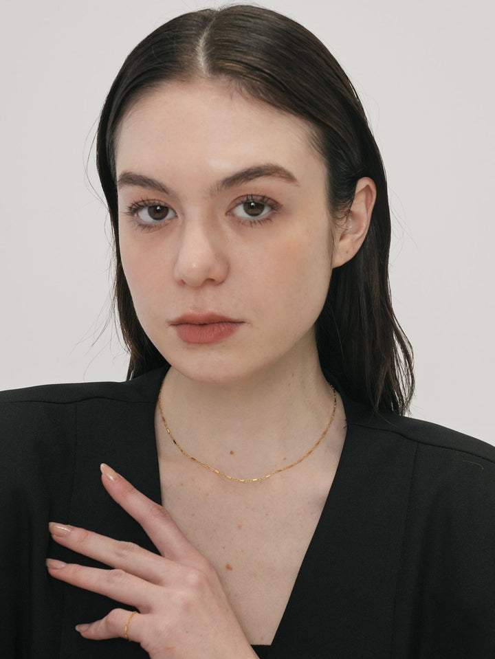 plano necklace / 14kgf