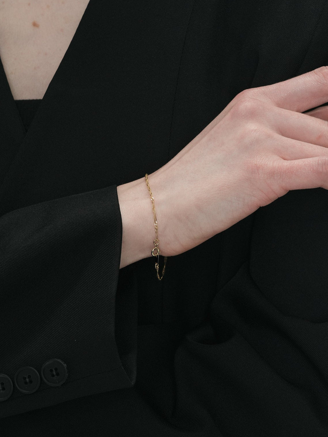ゴールド ブレスレット｜大人上品 レディース LENERA