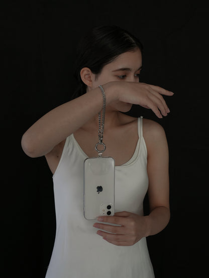 スマホストラップ 大人 おしゃれ チェーン LENERA サイズ感