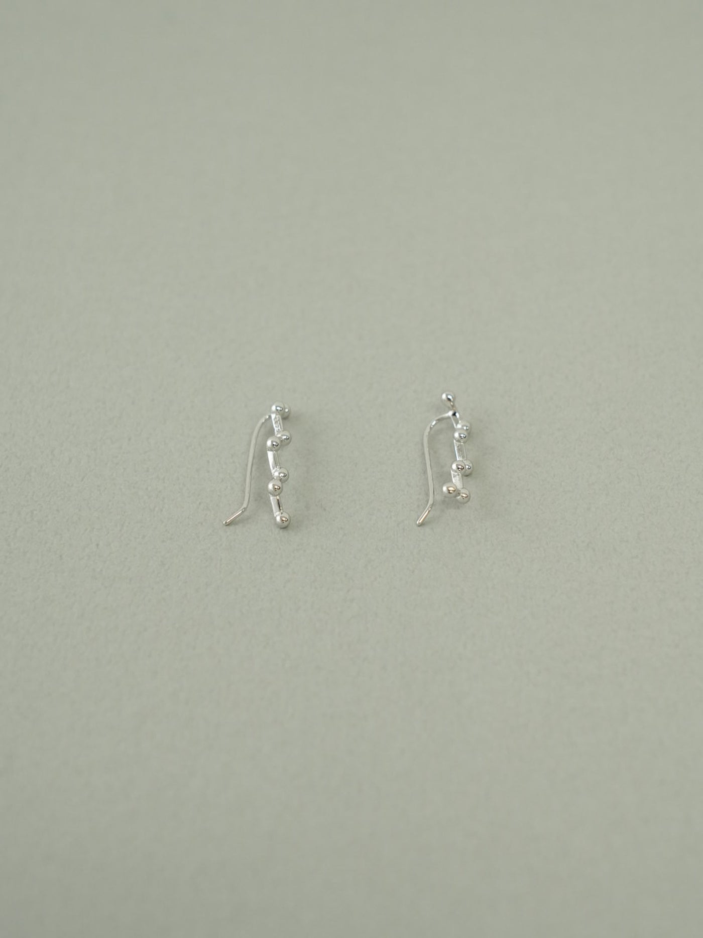 シルバー925 ピアス 金属アレルギー対応 レディース LENERA サイズ感