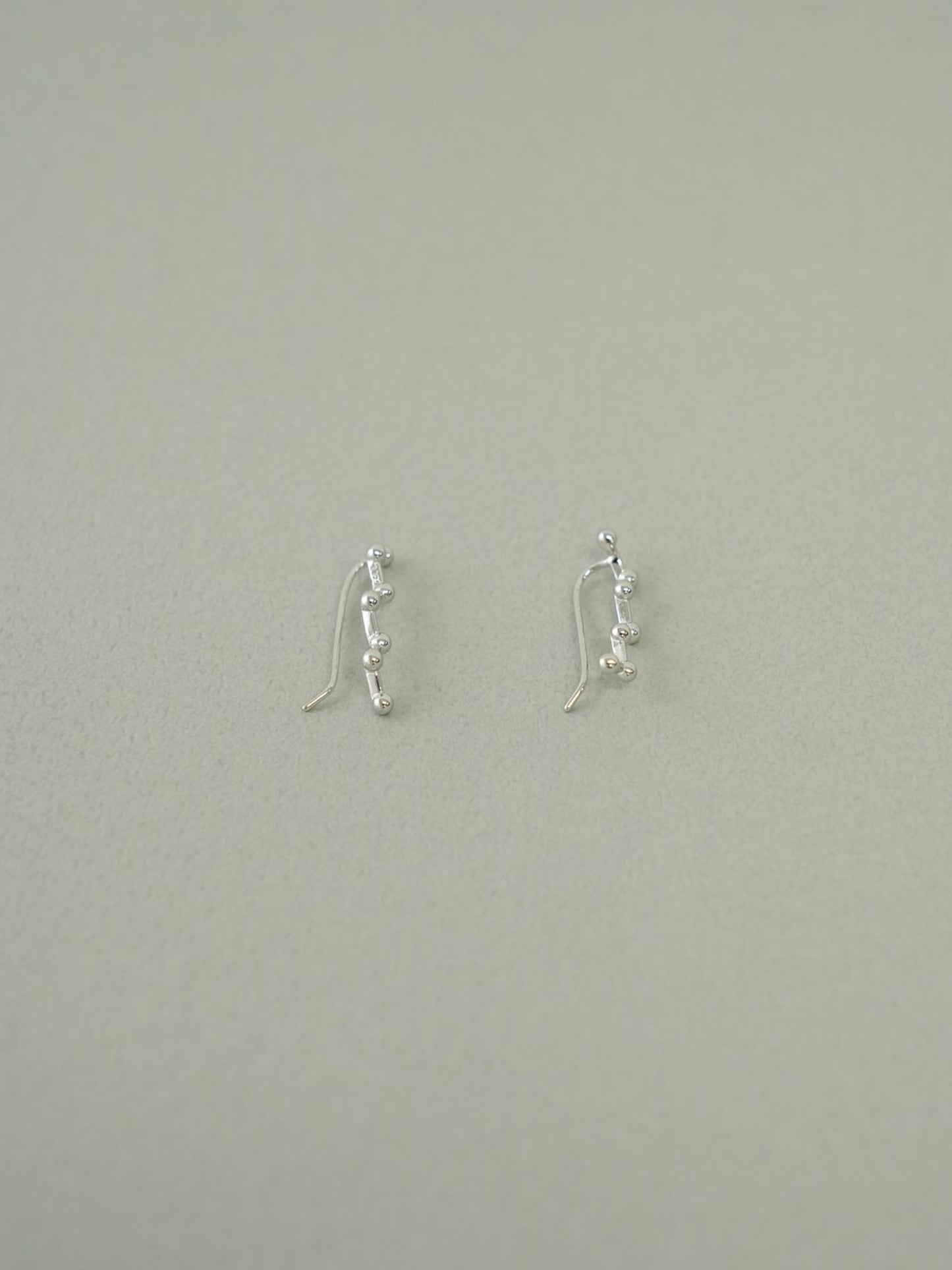 シルバー925 ピアス 金属アレルギー対応 レディース LENERA サイズ感