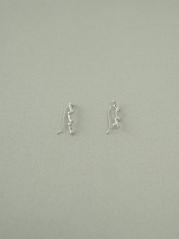 シルバー925 ピアス 金属アレルギー対応 レディース LENERA サイズ感