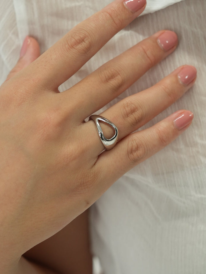 open triangle ring