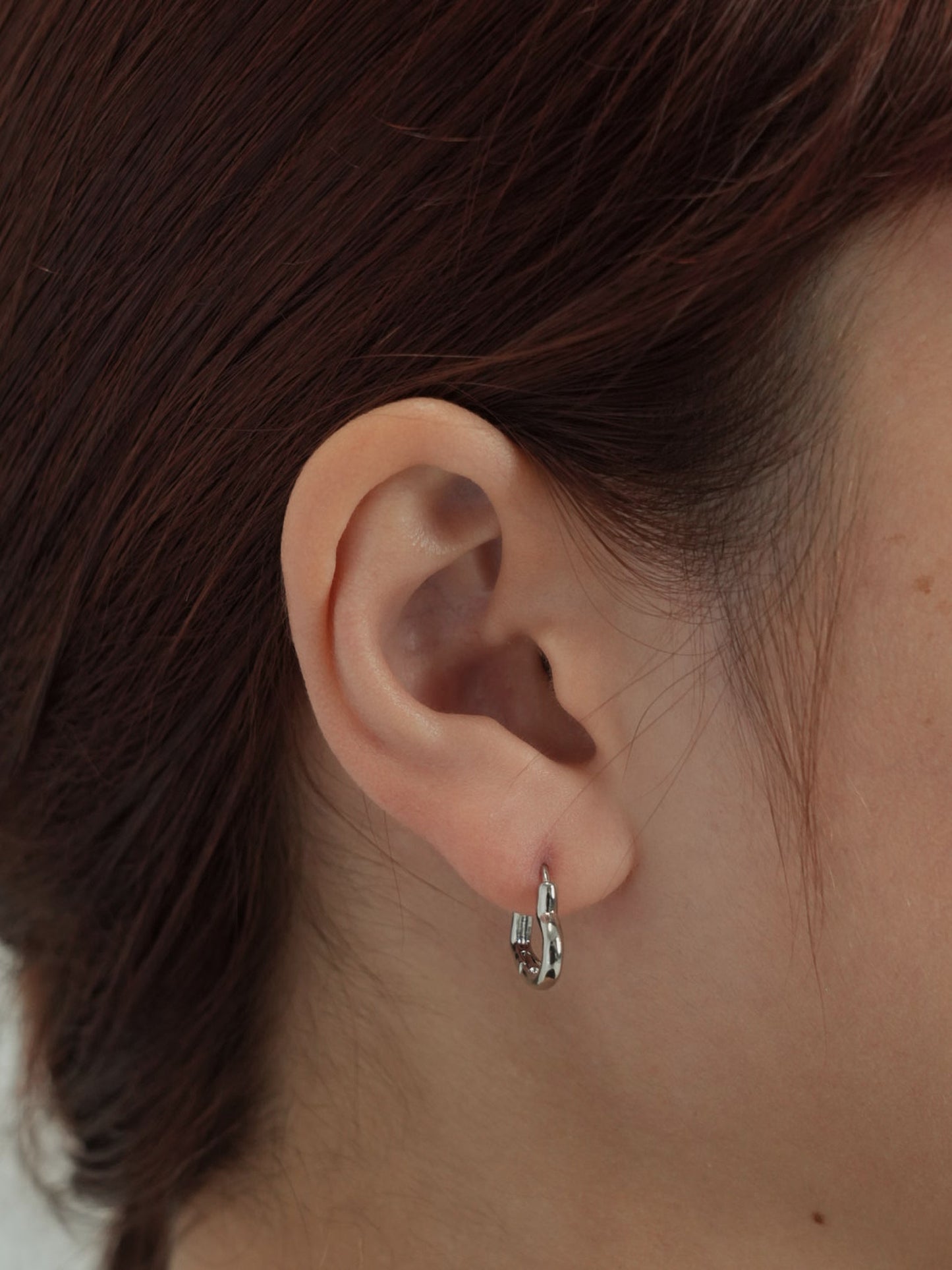 シルバー925 ピアス 金属アレルギー対応 レディース LENERA ディテール