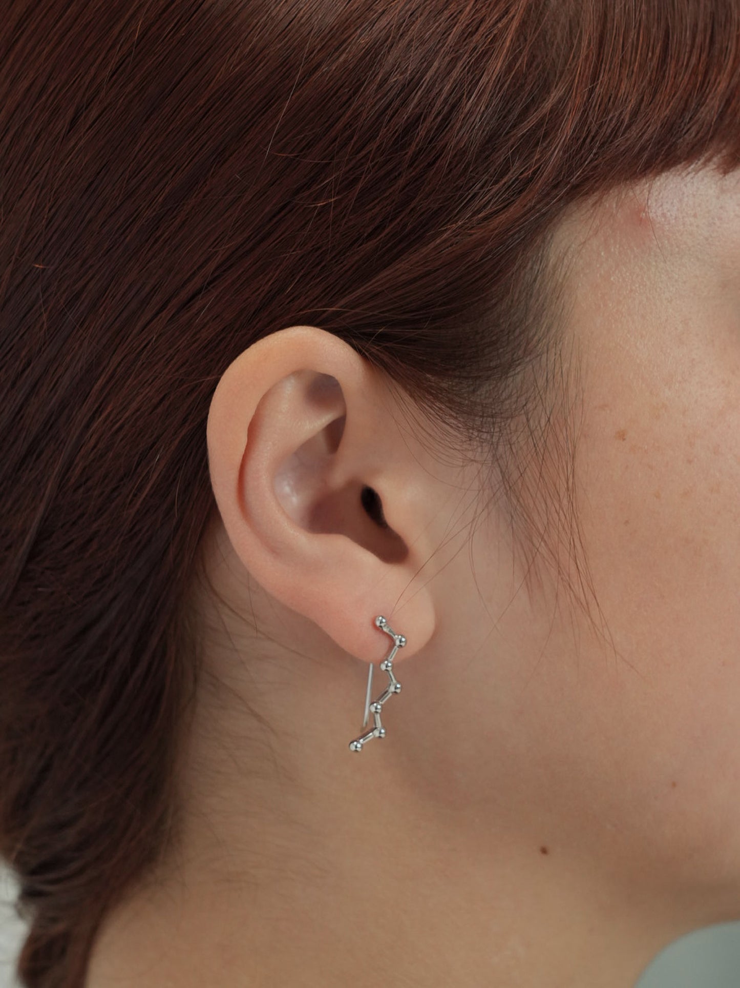 シルバー925 ピアス 金属アレルギー対応 レディース LENERA サイズ感