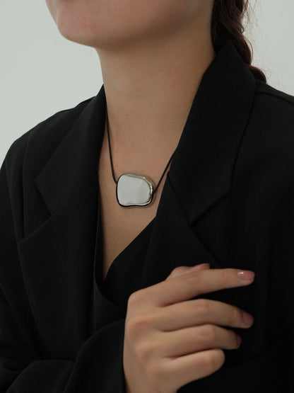 サージカルステンレス ネックレス 金属アレルギー対応 レディース LENERA ディテール