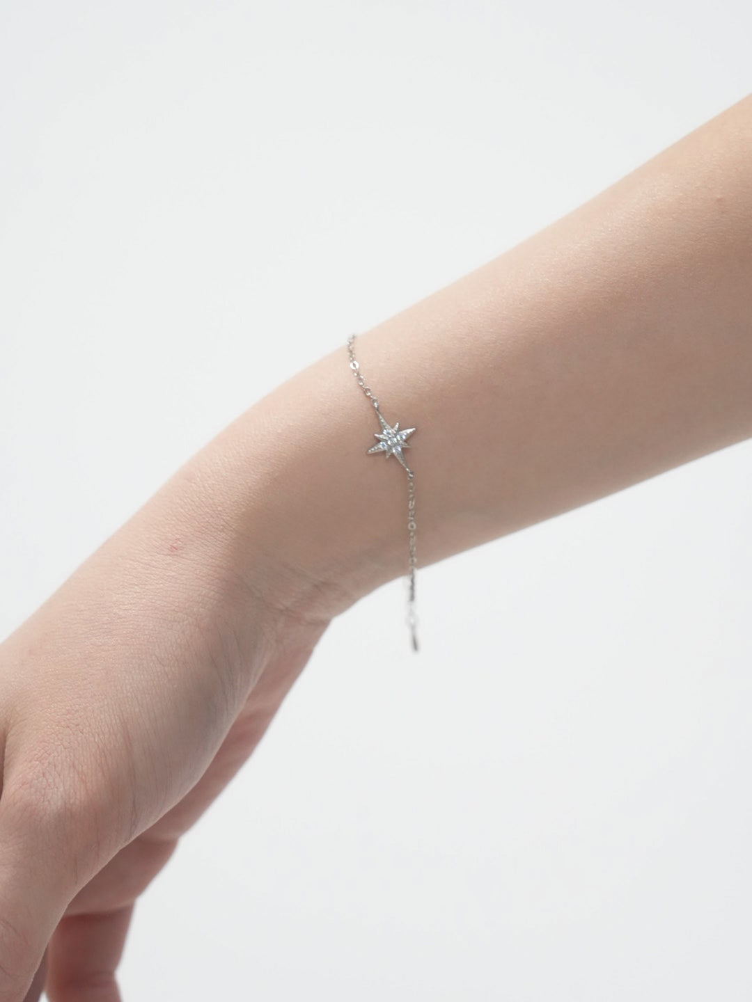 frosted starlace bracelet