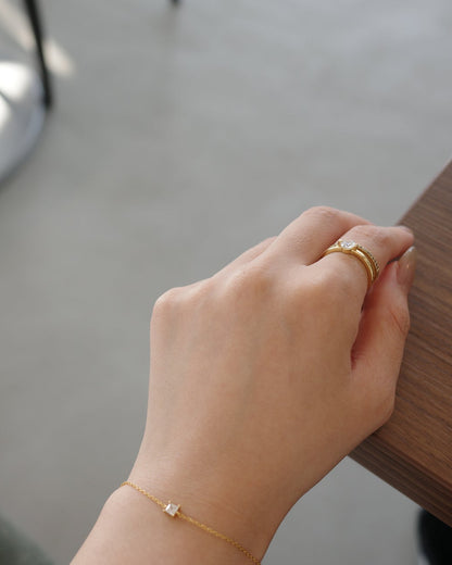 ブレスレット 大人上品 レディース LENERA コーデ例