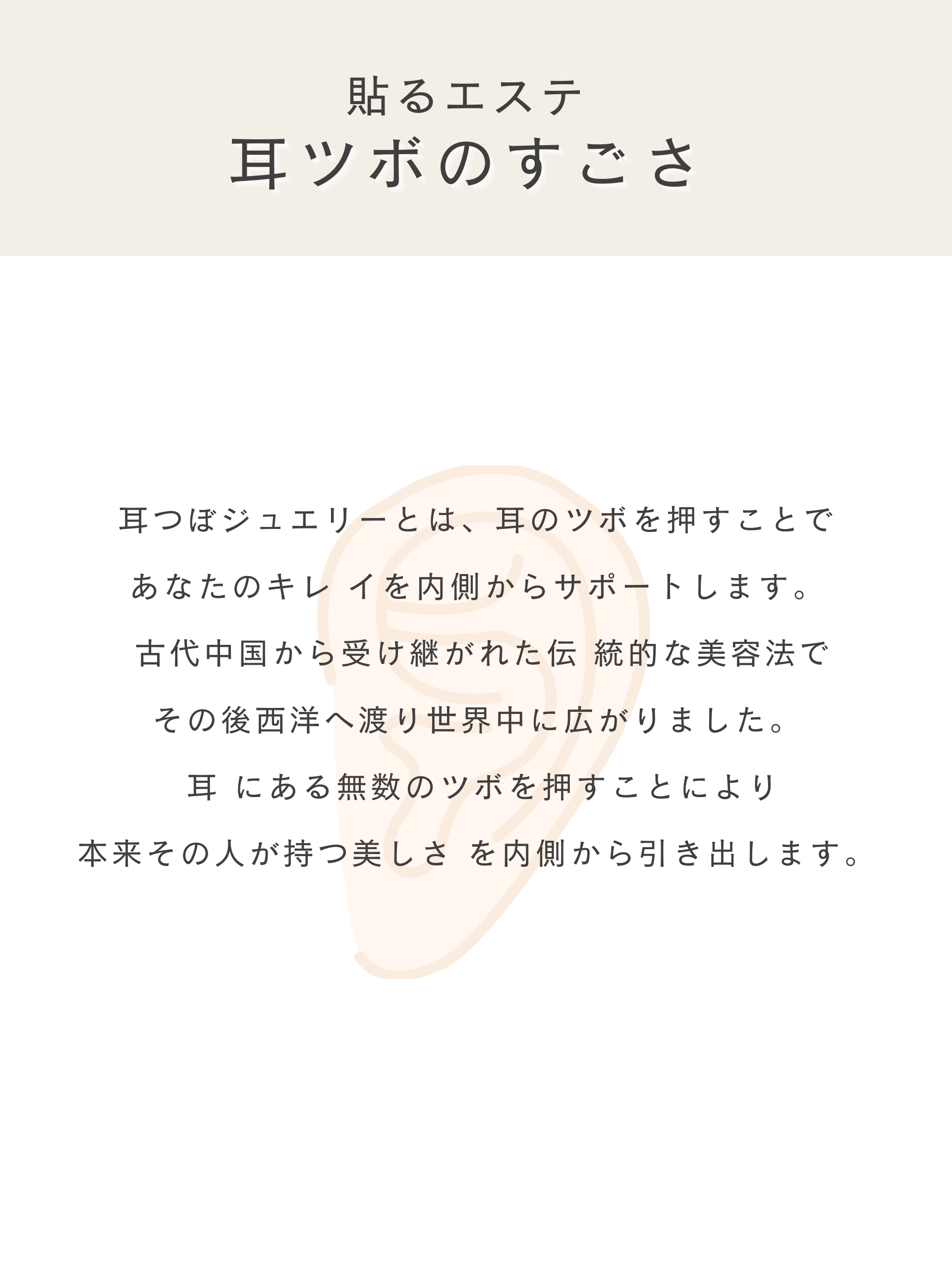 耳つぼジュエリー シール式 プチプラ LENERA コーデ例