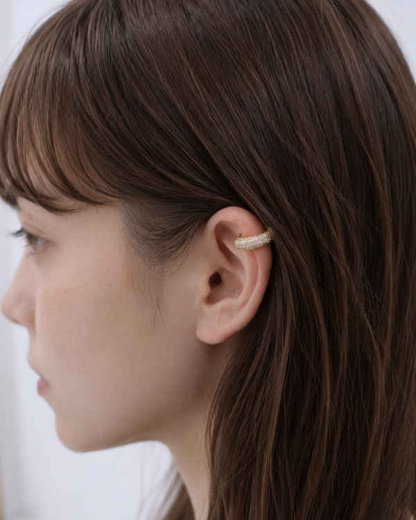 イヤーカフ 大人上品 レディース LENERA サイズ感