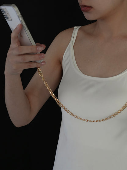 スマホショルダー 大人 おしゃれ チェーン LENERA サイズ感