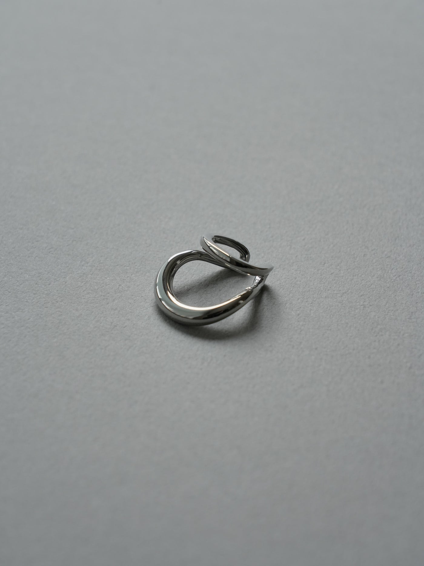 double hoop ear cuff