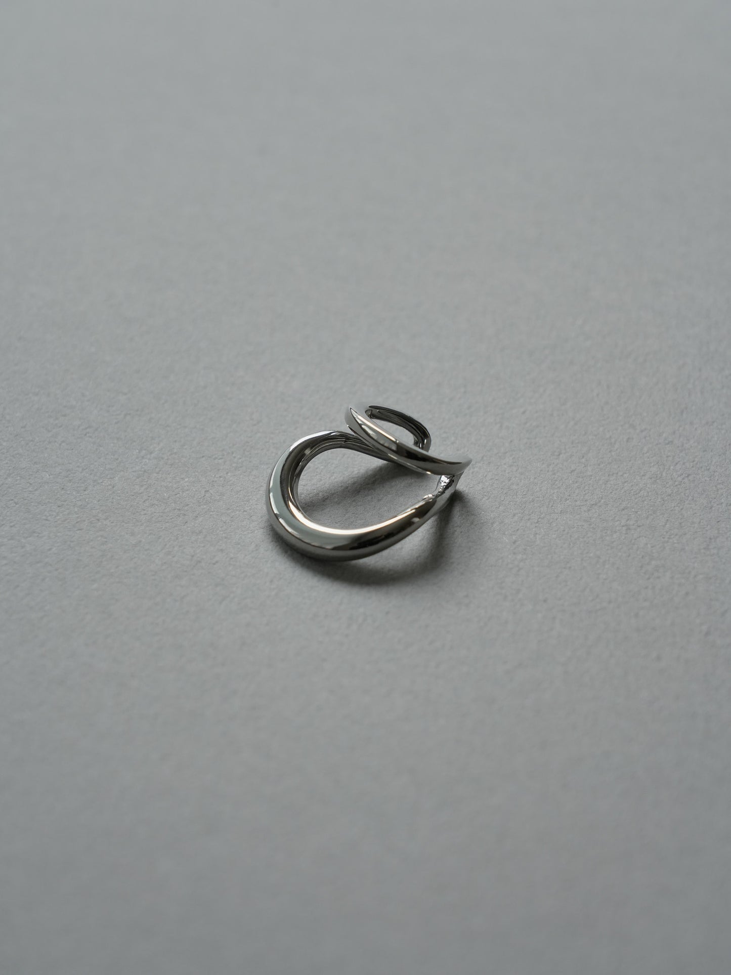 double hoop ear cuff