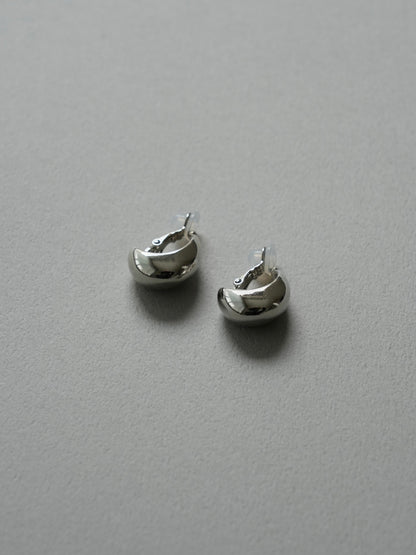 half moon earring