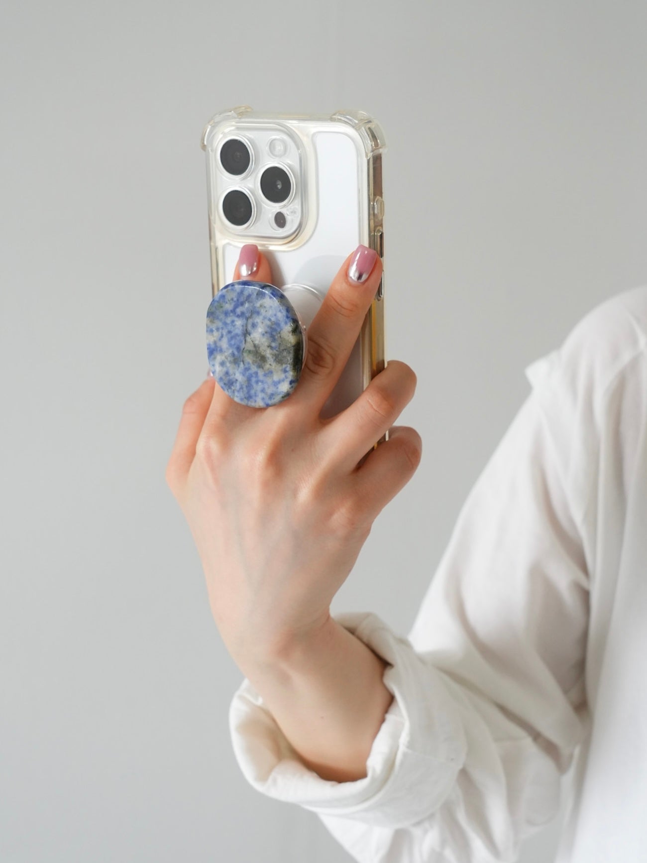 スマホグリップ 大人 おしゃれ チェーン LENERA サイズ感
