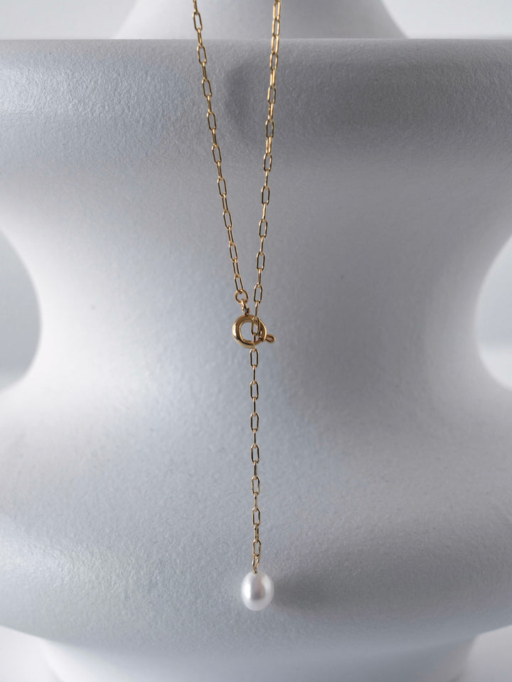 pearl sway necklace - pas -