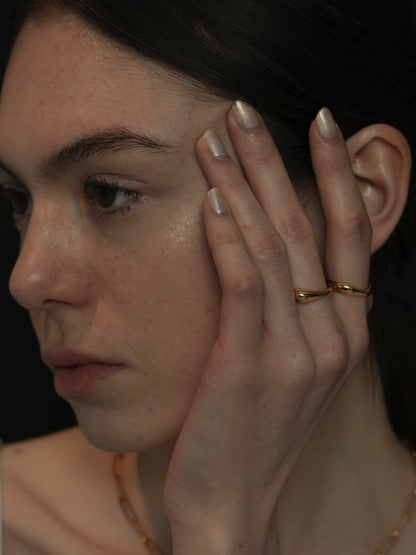 flat curve ring