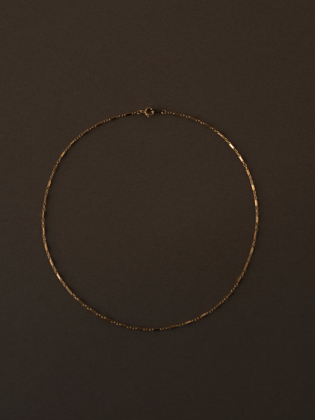 plano necklace / 14kgf