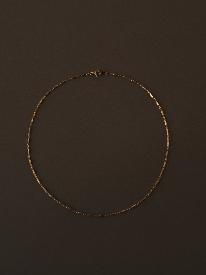 plano necklace / 14kgf