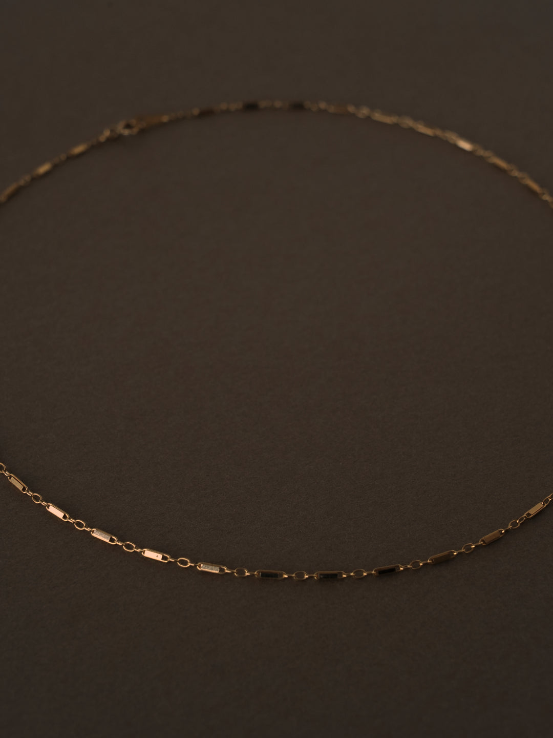 plano necklace / 14kgf