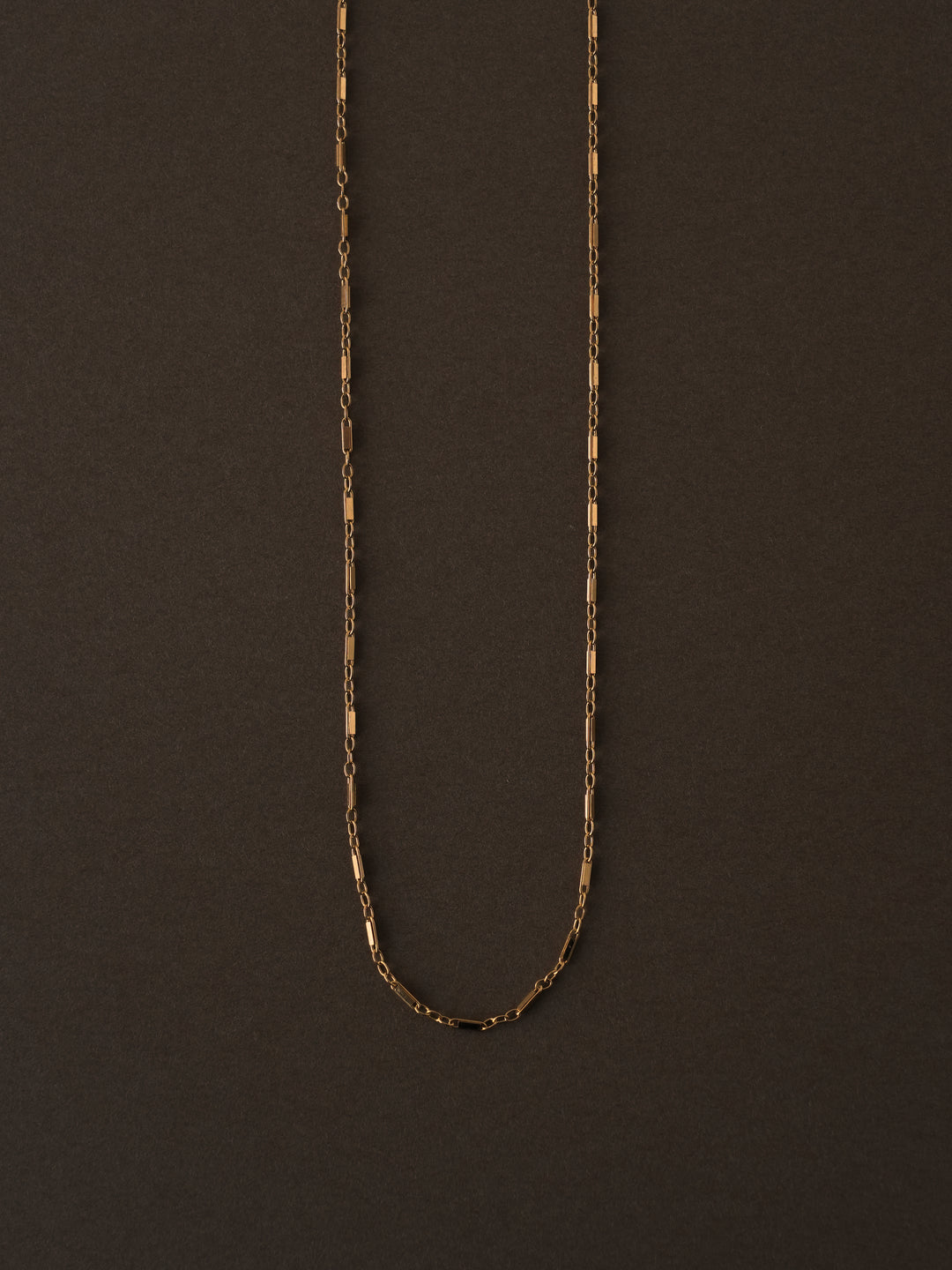plano necklace / 14kgf
