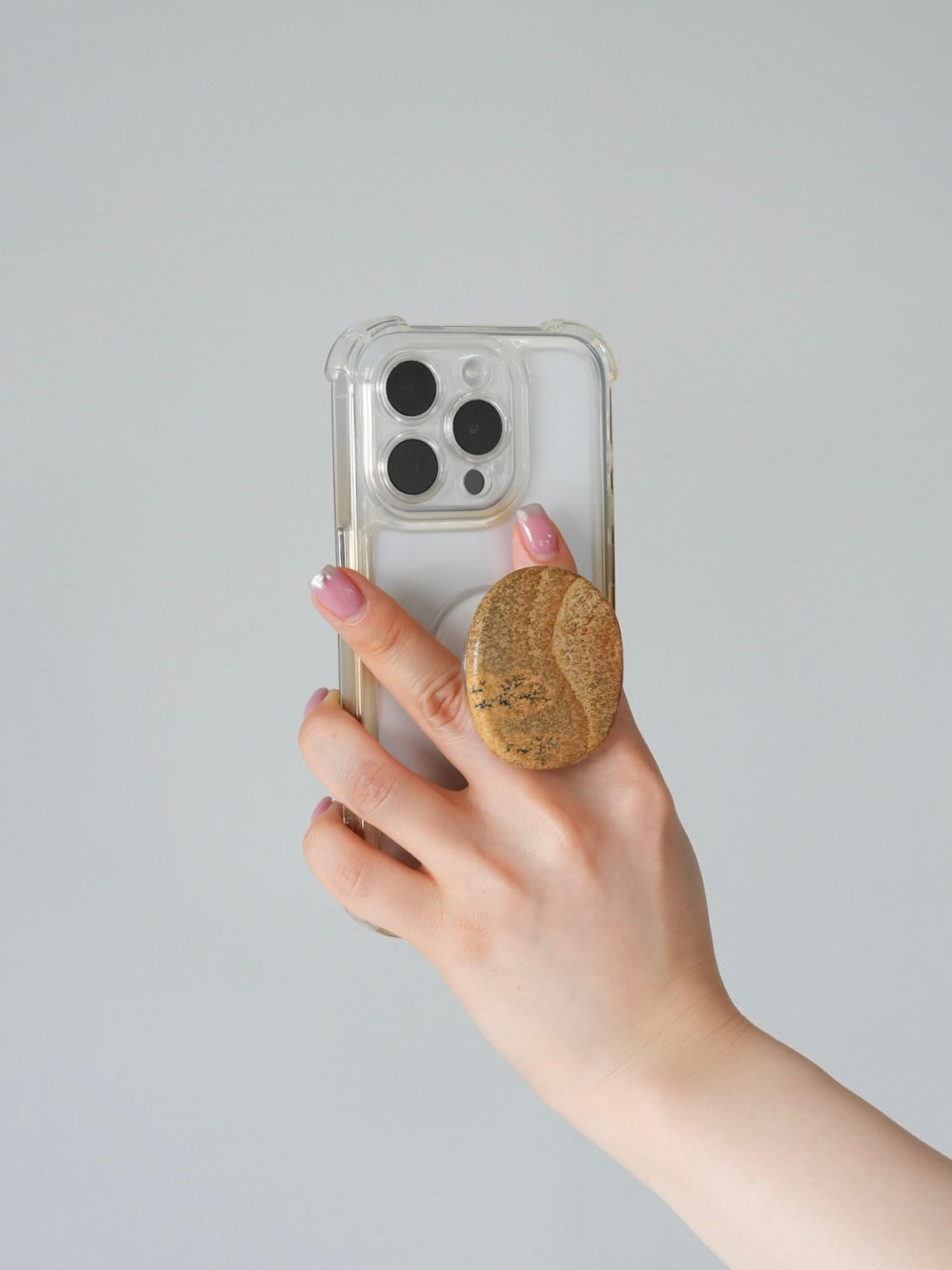 スマホグリップ 大人 おしゃれ チェーン LENERA カラー