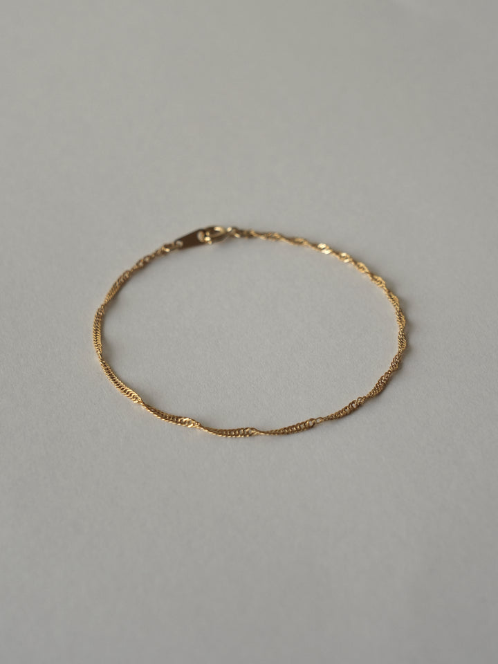 oli chain bracelet ( sparkle )