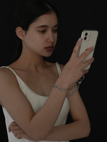 スマホストラップ 大人 おしゃれ チェーン LENERA サイズ感