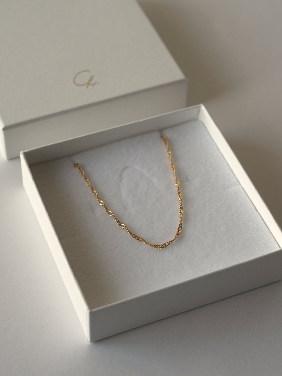 oli chain bracelet ( sparkle )