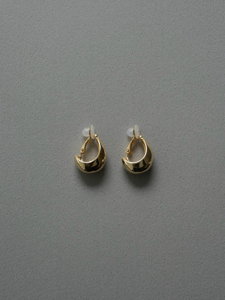half moon earring