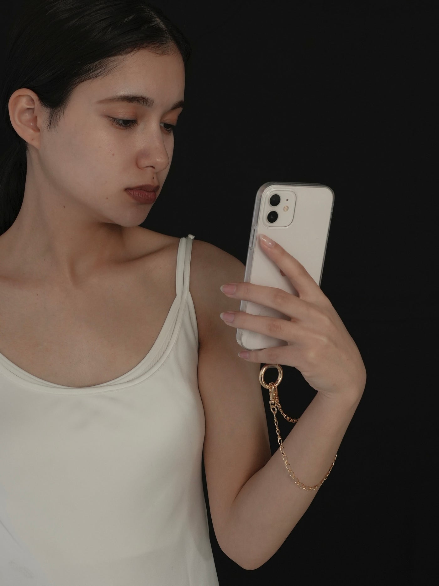 スマホストラップ 大人 おしゃれ チェーン LENERA カラー