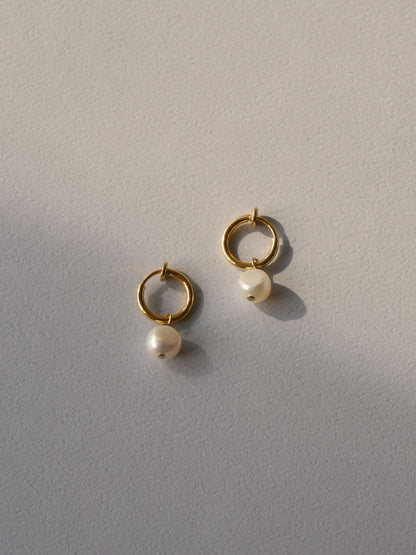 淡水パール ピアス 大人上品 レディース LENERA カラー