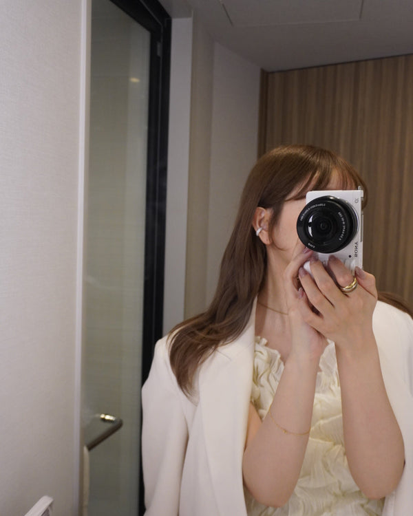 イヤーカフ 大人上品 レディース LENERA 着用イメージ