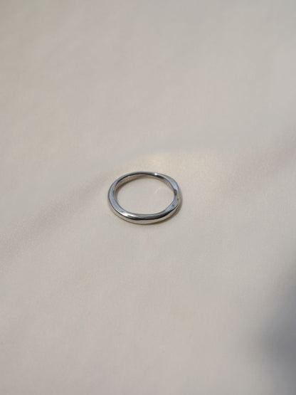 サージカルステンレス リング 金属アレルギー対応 レディース LENERA 素材アップ