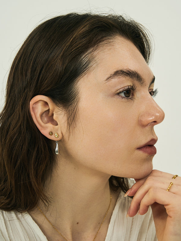 シルバー925 ピアス 金属アレルギー対応 レディース LENERA コーデ例