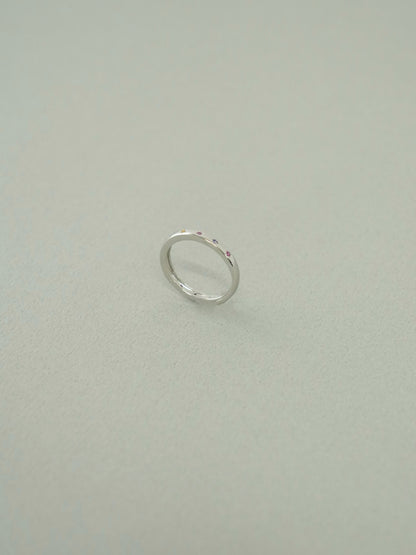 シルバー925 リング 金属アレルギー対応 レディース LENERA カラー