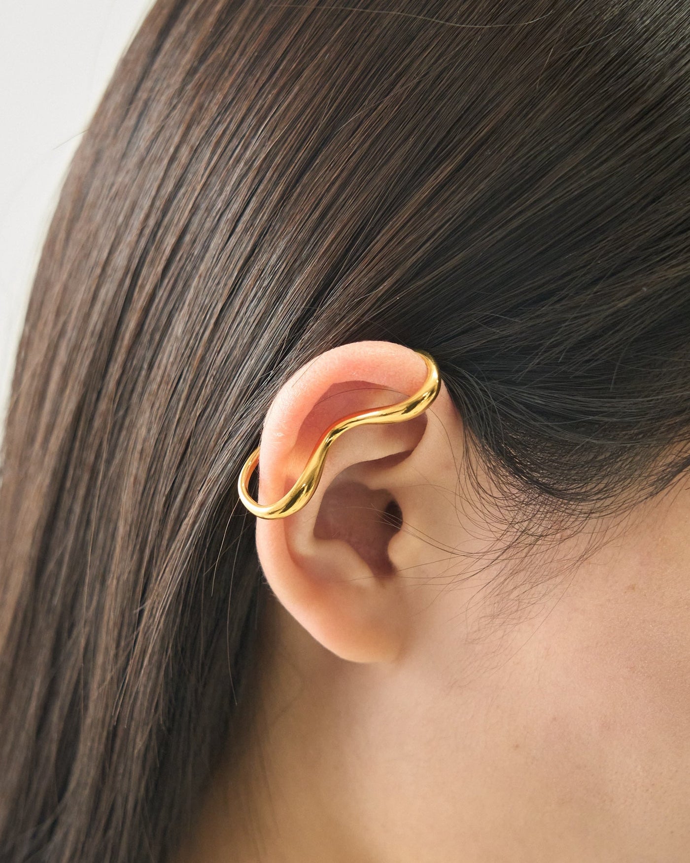 ゴールド イヤーカフ 大人上品 レディース LENERA カラー