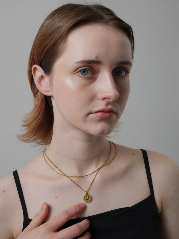 3way coin&ball necklace