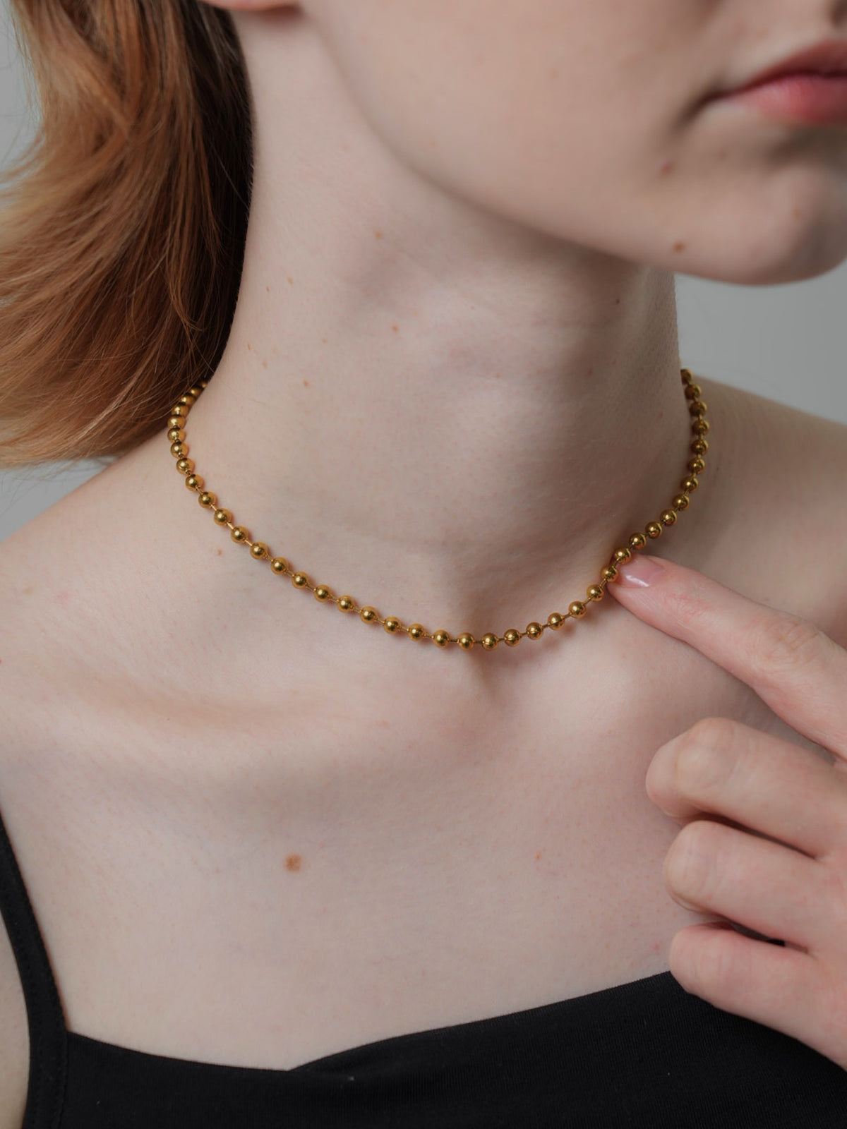 3way coin&ball necklace