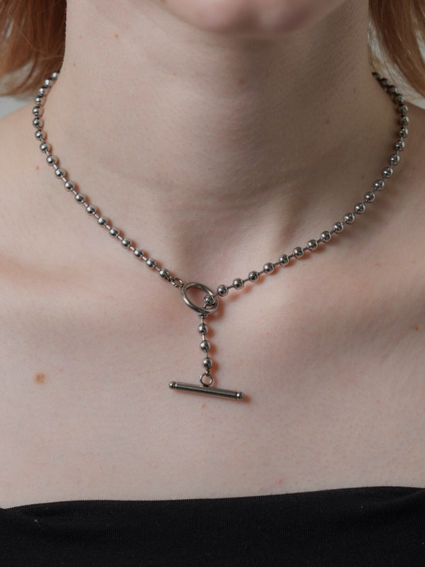 3way coin&ball necklace