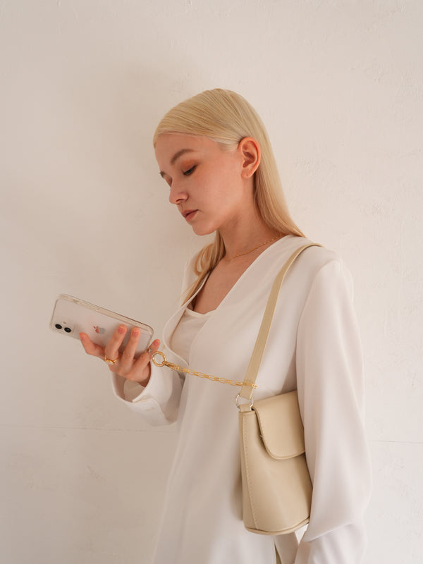 スマホストラップ 大人 おしゃれ チェーン LENERA 素材アップ